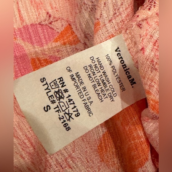 Veronica M Nikolina Mom Cropped Wrap Top NWT - Picture 11 of 12